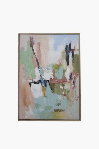 Hand Painted Abstract Canvas, 50x70cm