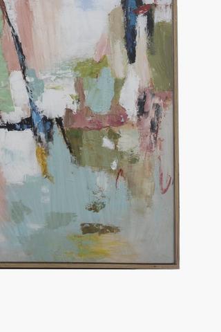 Hand Painted Abstract Canvas, 50x70cm