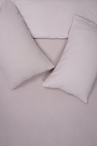 Soft Touch Crinkle Duvet Cover Set
