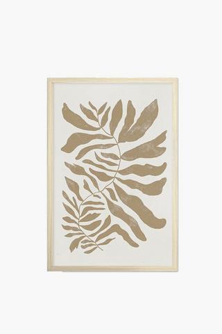 Framed Branch Canvas, 40x60cm