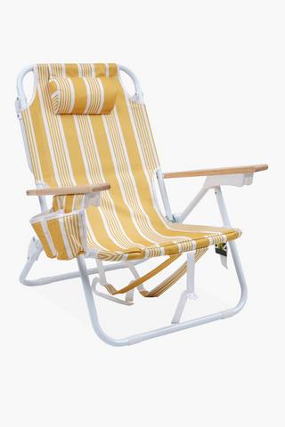 Stripe Beach Lounger