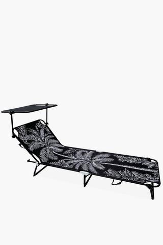 Shaded Palm Lounger