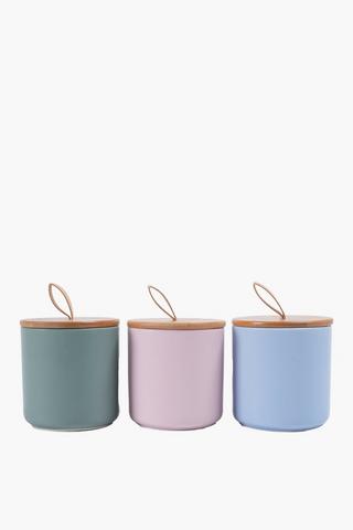 Set Of 3 Storage Canister Set