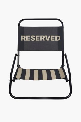 Reserved Folding Beach Chair