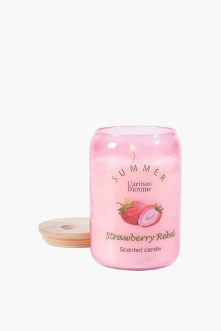 Strawberry Candle Can, 270g