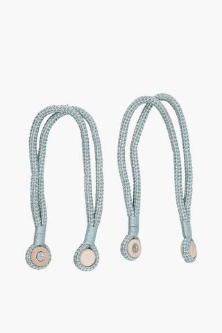 2 Pack Magnetic Double Rope Curtain Accessories