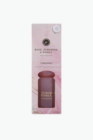 Rose Tuberose And Tonka Diffuser, 100ml