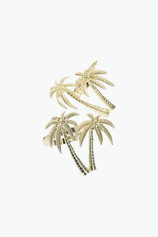2 Pack Palm Napkin Rings