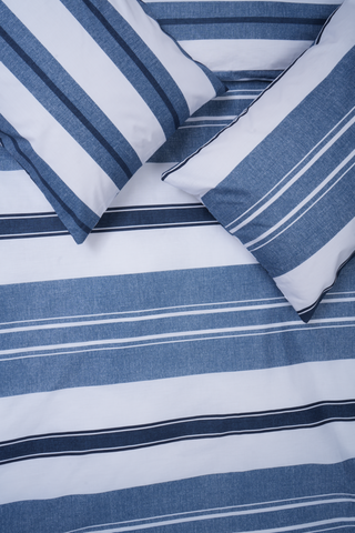 Polycotton Rudyard Stripe Duvet Cover Set
