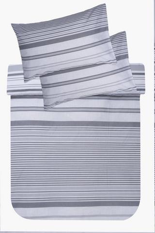 Polycotton Rudyard Stripe Duvet Cover Set