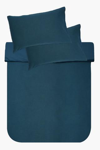 Soft Touch Crinkle Duvet Cover Set