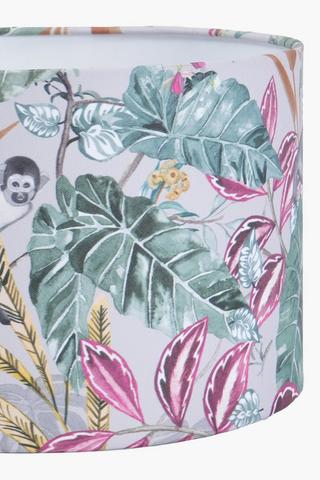 Printed Sandburg Drum Lamp Shade, 31x20cm