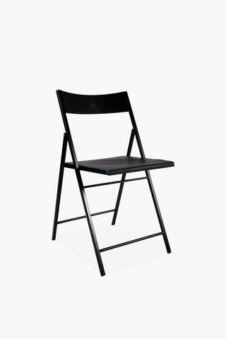 Metal Flip Folding Chair