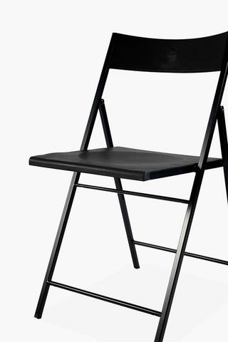 Metal Flip Folding Chair