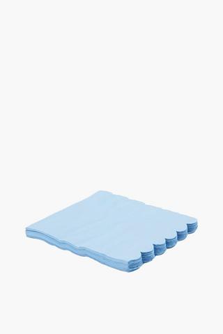 Scallop Serviettes