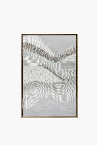 Textured Blocks Canvas, 60x90cm