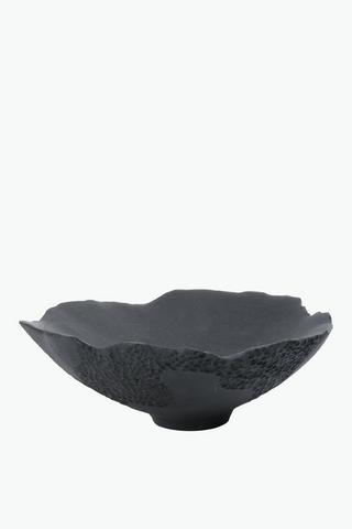 Organic Ceramic Trinket Bowl, 33x12cm