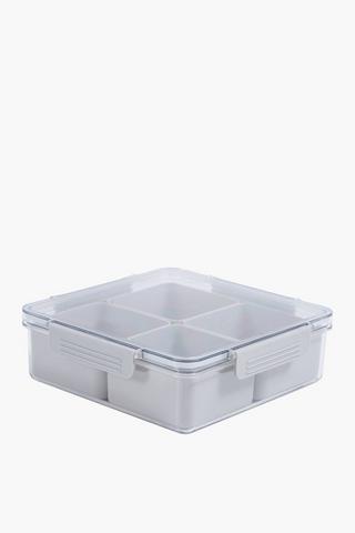 4 Divisional Plastic Storage Box