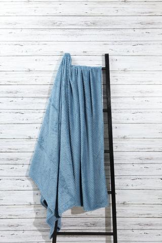 Waffle Pop Fleece Blanket, 180x200cm