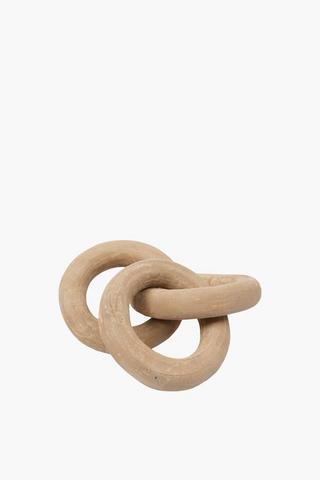 Resin Decor Knot, 48x24cm