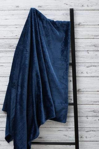 Embossed Flannel Geometric Blanket, 125x150cm