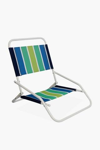 Stripes Folding Beach Chair