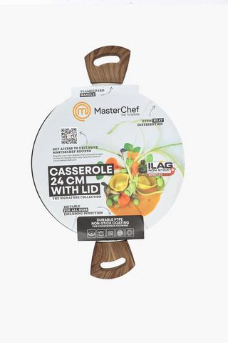 Masterchef Aluminium Casserole, 24cm