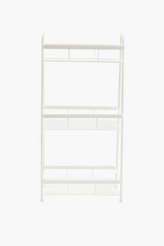 Powder Coated 3 Tier Bathroom Storage Tower