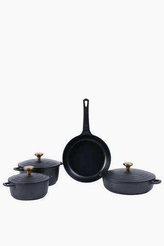 7 Piece Cast Aluminium Cookware Set
