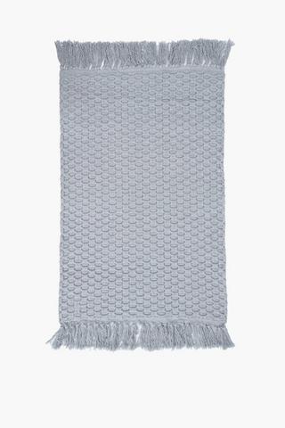 Tufted Ombre Stripe Bath Mat, 50x80cm