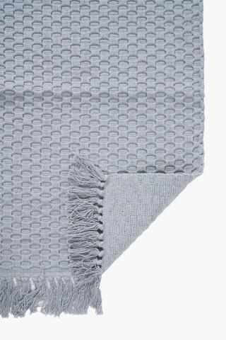 Tufted Ombre Stripe Bath Mat, 50x80cm
