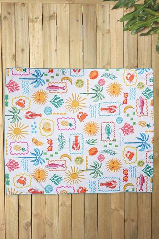 Soft Touch Pablo Beach Blanket, 150x170cm
