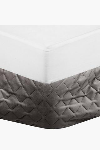 Velvet Quilted Bed Base Wrap