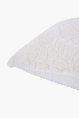 Faux Fur Nylah Scatter Cushion, 50x50cm