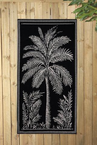 Premium Cotton Palm Beach Towel, 96x170cm