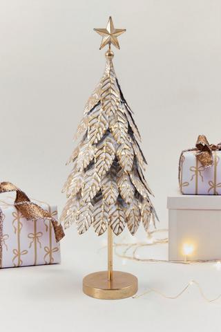 Glitter Metal Chritsmas Tree, 60cm