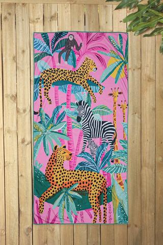 Soft Touch Printed Sandburg Beach Towel, 70x130cm