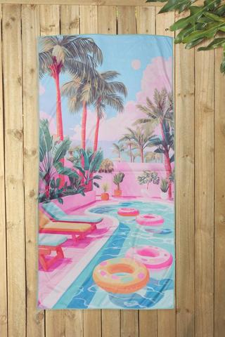Soft Touch Club House Beach Towel, 80x150cm