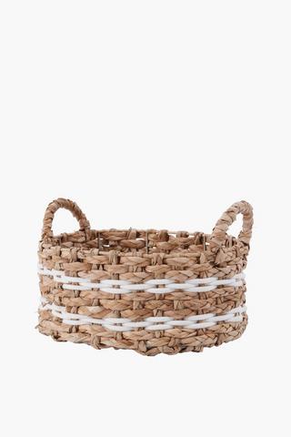 Rush And Cotton Rope Utility, Large
