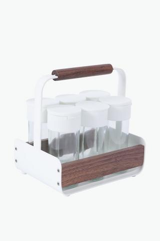 7 Piece Madison Spice Rack