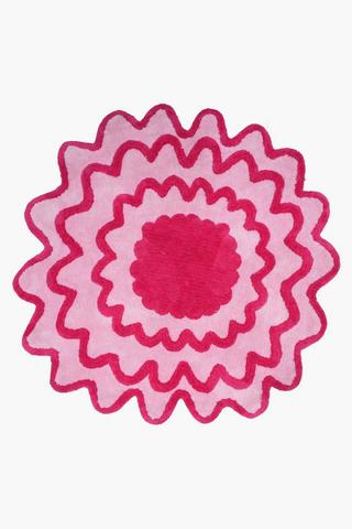 Tufted Wavy Rug, 120cm