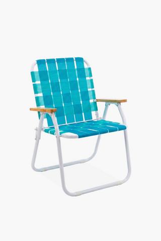 Woven Beach Folding Chair