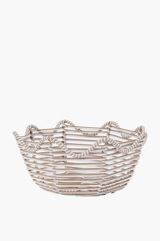Natural Weave Fruit Bowl