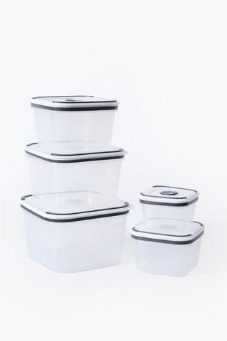 10 Piece Plastic Storage Set