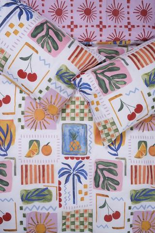 Polycotton Pablo Reversible Duvet Cover Set