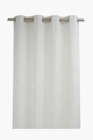 Eyelet Burnout Sheer Curtain, 140x225cm