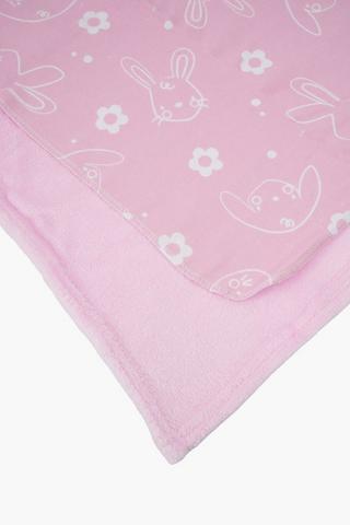 2 Pack Flower Reciever And Blanket Set