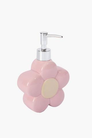 Ceramic Flower Shaped Soap Dispenser