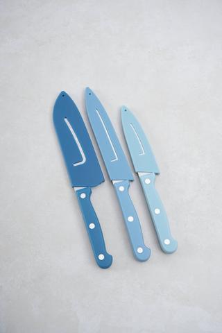 3 Piece Knife Set With Sheath