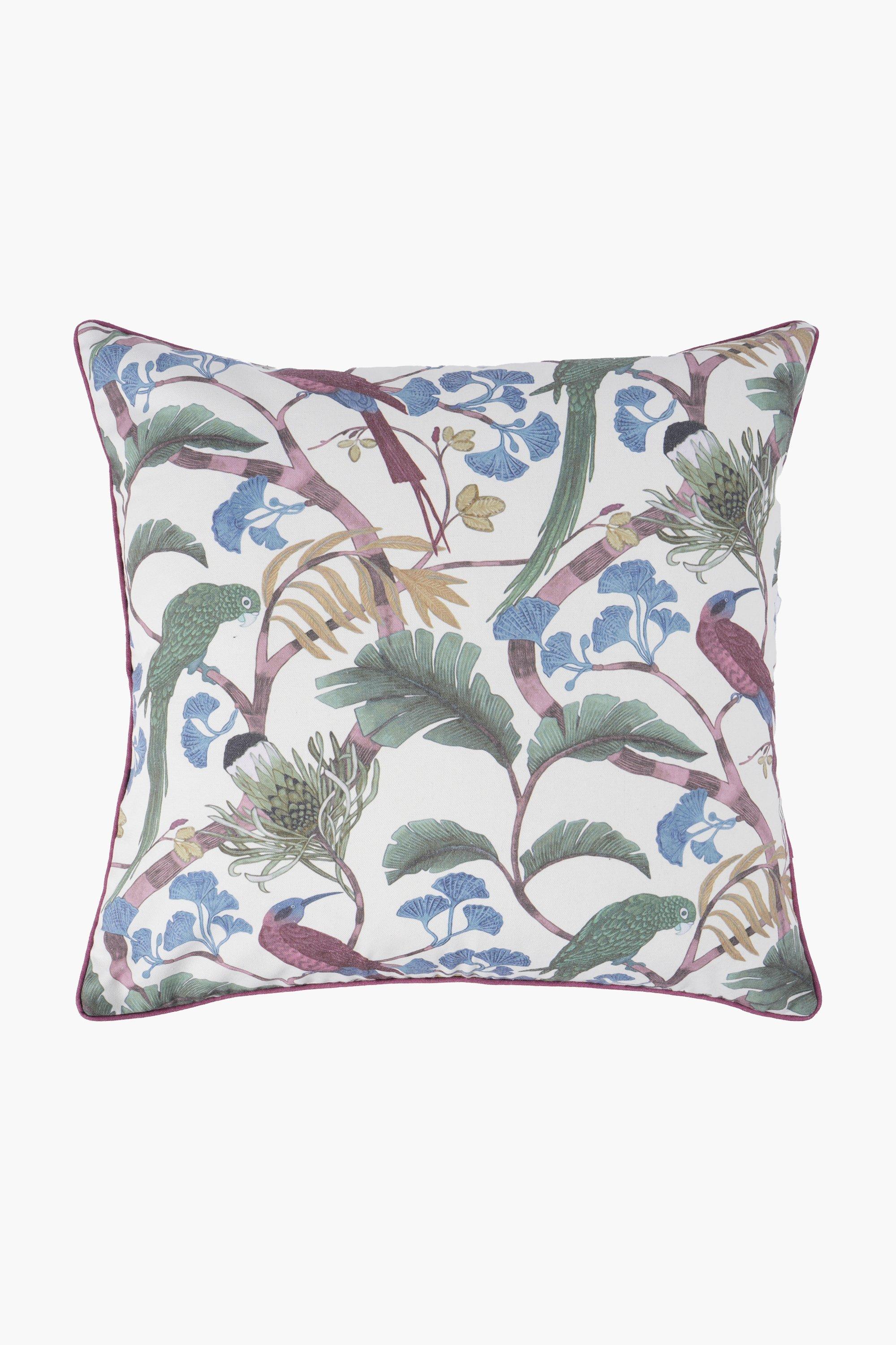 Extra Premium Abbot Birds Feather Filled Scatter Cushion, 60x60cm